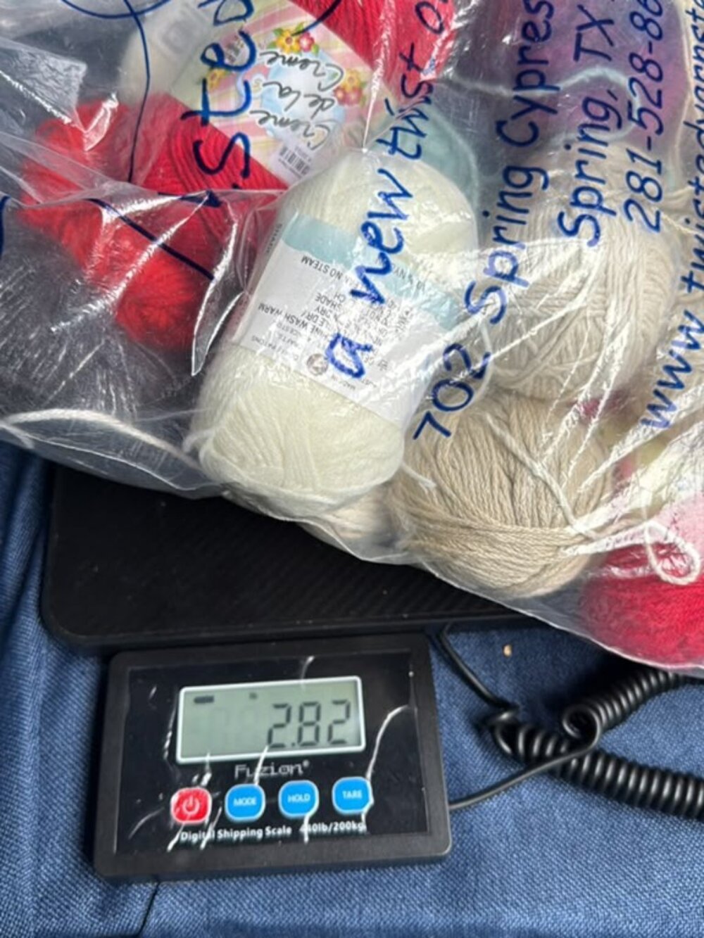 Mixed Craft Knitting Yarn Lot Patons Creme de la Creme Destash Pack 2.82 lbs